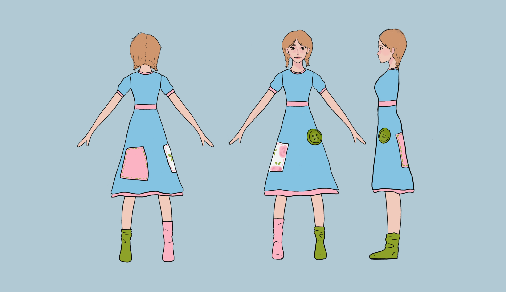 Sewing Box Character Render