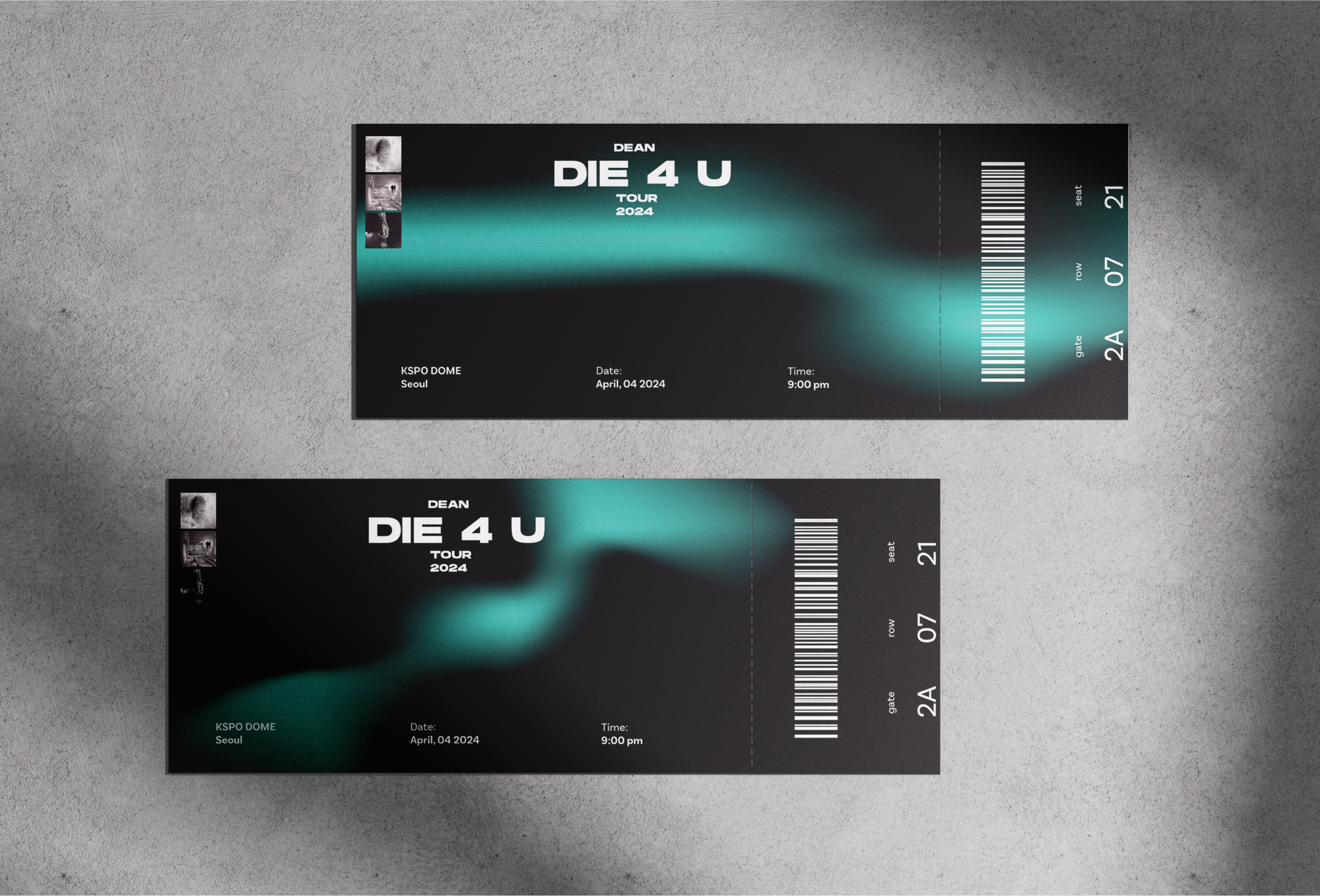 Tickets Mockup